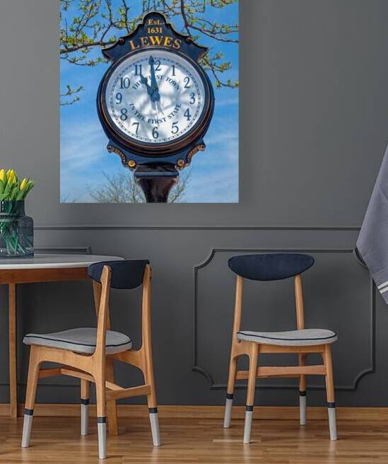 First Town First State Clock by Bill Swartwout Photography