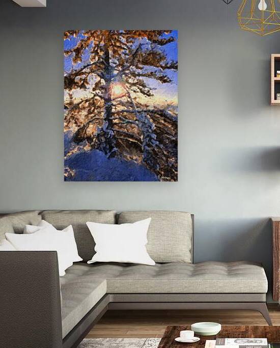 Frosty Winter Sunrise – Hunts Point Nova Scotia by Paul Newman Studio