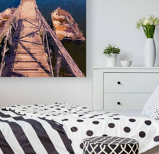 Harmony at the Dock – Mahone Bay by Paul Newman Studio