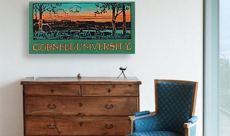 Early 1900s Cornell University Art by Row One Brand