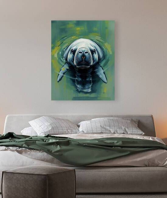 Our Manatee Friend Nov 6 2025 at 6 20 41 PM by Magikheart