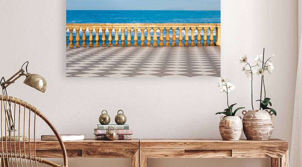 Livorno Italy. Famous Mascagni Terrace   Terrazza Mascagni   wi by Paolo Modena