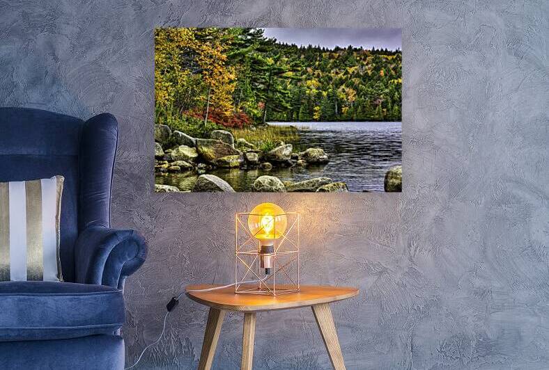 Jordan Pond Boat Ramp by Gary M Slane