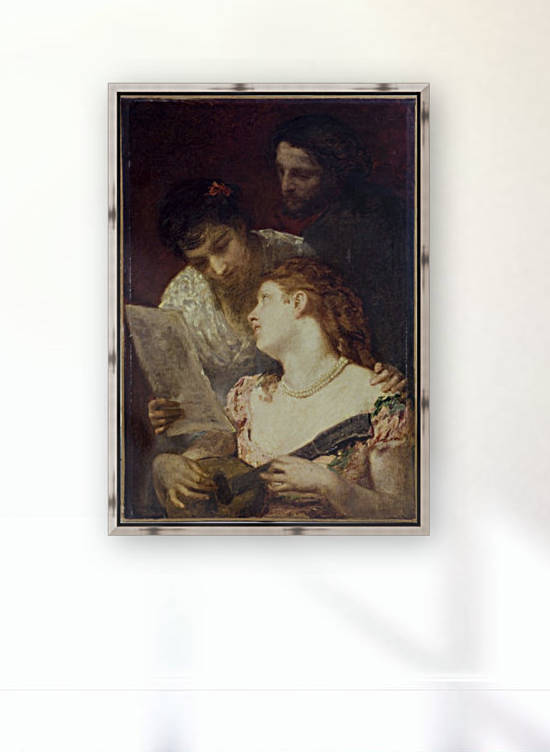 La musique music party by Mary Cassatt