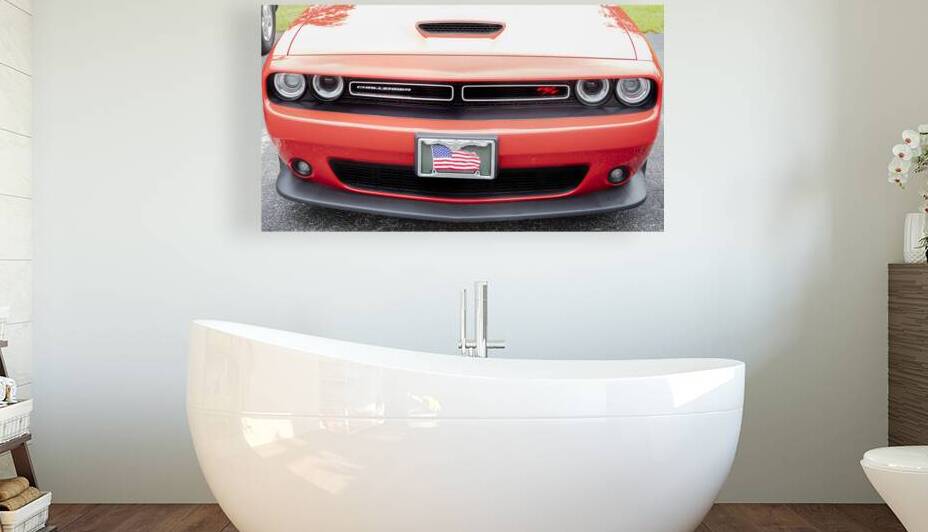 2016 Red Dodge Challenger RT X1 1 by Rich Franco