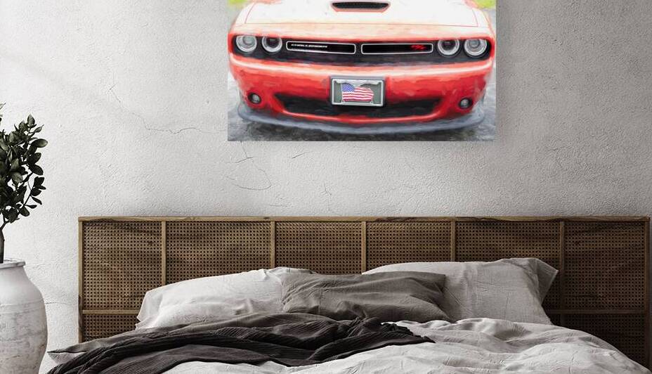 2016 Red Dodge Challenger RT X1 2 by Rich Franco