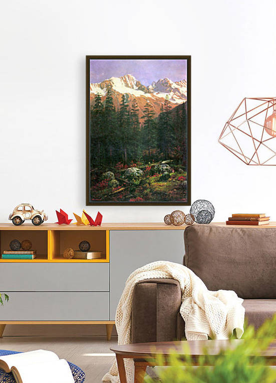 Canadian Rockies by Bierstadt