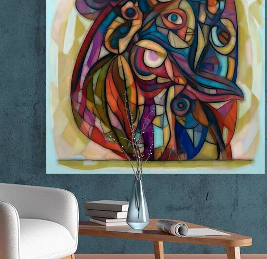 Contemporary Colourful Eyes by Thea Menagh