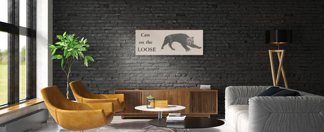 Cats on the Loose by Row One Brand