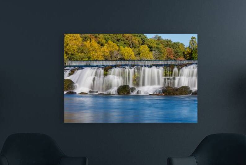 Autumn Flow At Grand Falls by Jennifer White