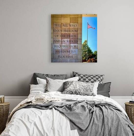 Freedom Flag by Bill Swartwout Photography