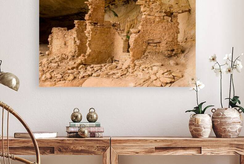 Monarch Cave Anasazi Ruin - Utah by Gary Whitton