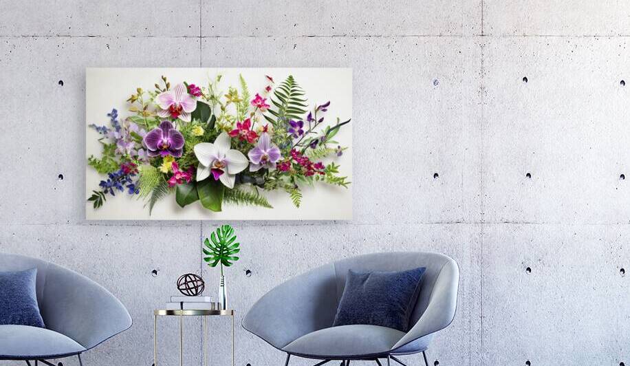 Floral Arrangement by an Artist by Thea Menagh