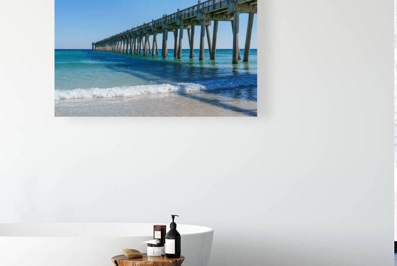 Pensacola Pier Into Paradise by Jennifer White