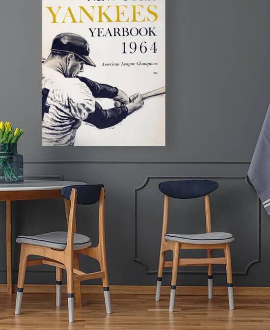 1964 New York Yankees Cover Art by Row One Brand