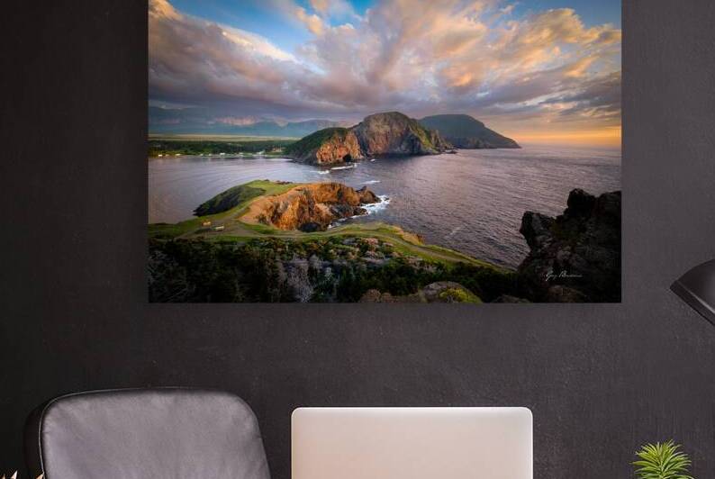 Bottle Cove le soir by Guy Boudreau