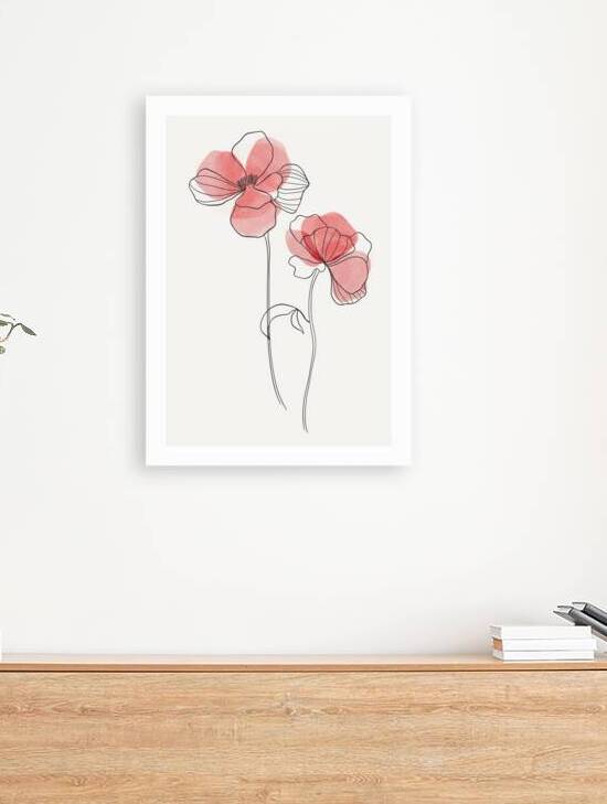 Abstract floral and botanical design. c by Towseef Dar