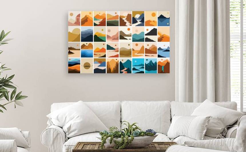 Botanical wall art by Towseef Dar