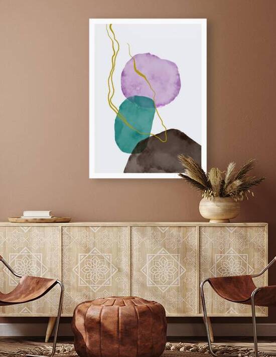 Abstract hand painted. c by Towseef Dar