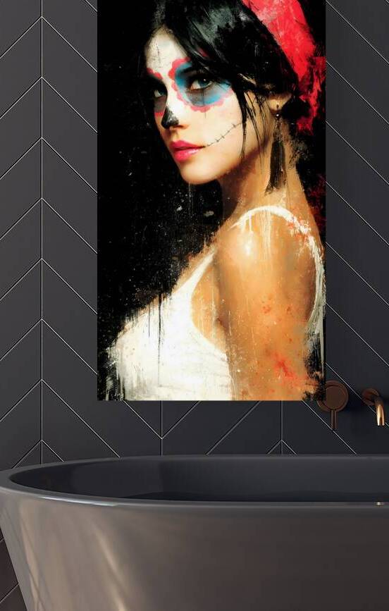 La Mirada Del Fuego – The Gaze of Fire print by Savage Art Prints