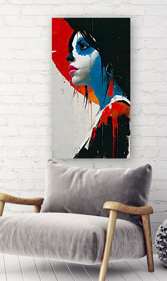 Perfil Del Alma – Soul in Profile print by Savage Art Prints