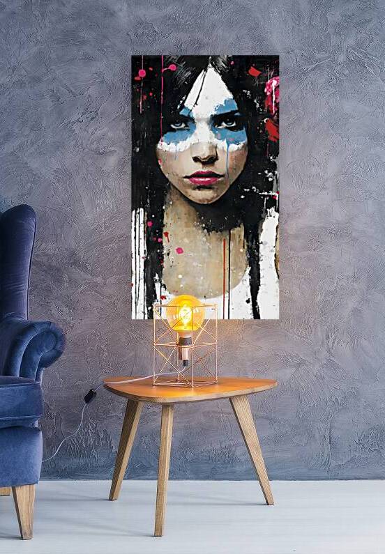 Ojos De Tormenta – Eyes of the Storm print by Savage Art Prints