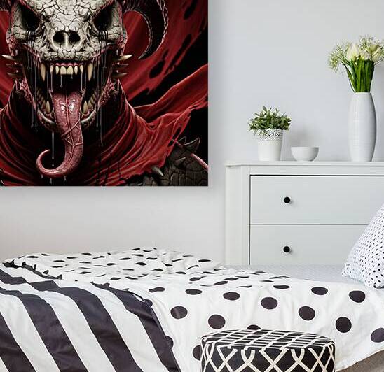 The Draconic Archdemon by Sumer Paintings