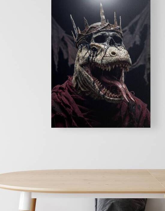 The Reptilian Lich King by Sumer Paintings