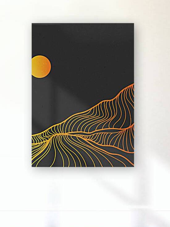 Creative minimalist line art. c by Towseef Dar