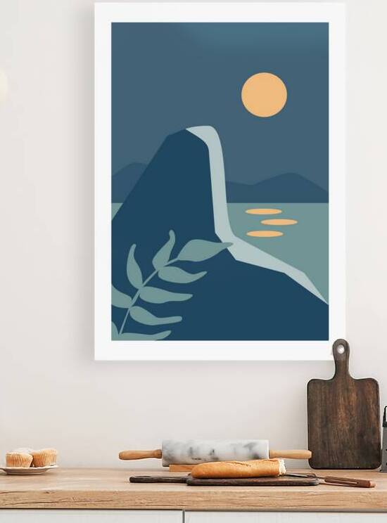  Colorful landscape poster. c by Towseef Dar