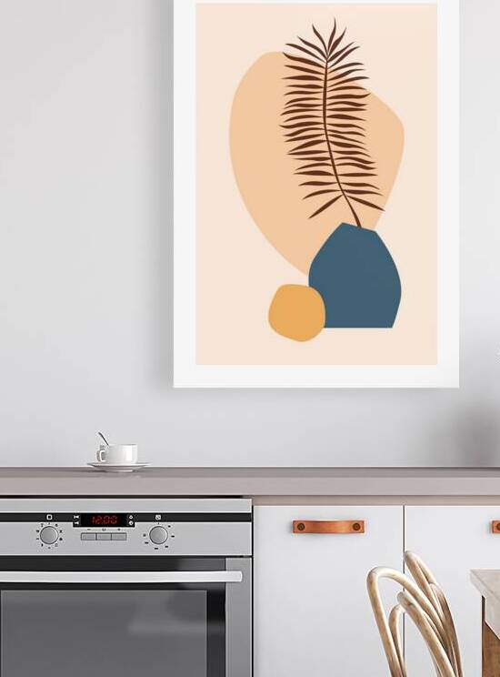 Abstract tropical leaf. c by Towseef Dar