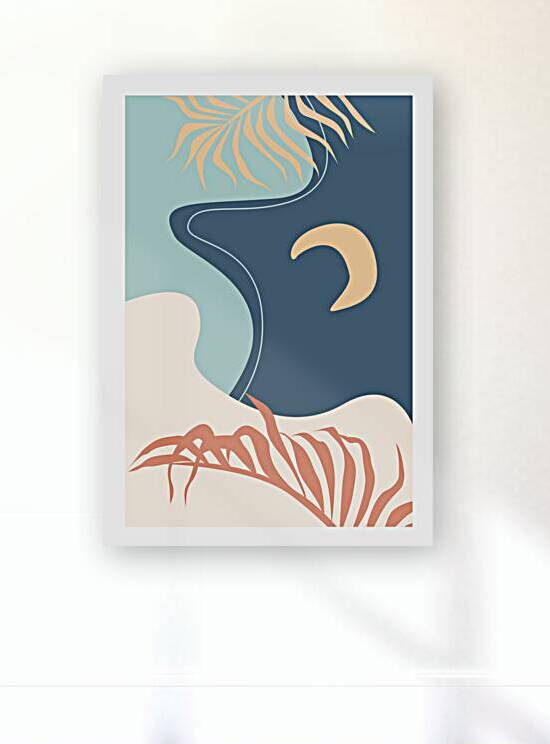 Abstract colorful landscape. b by Towseef Dar