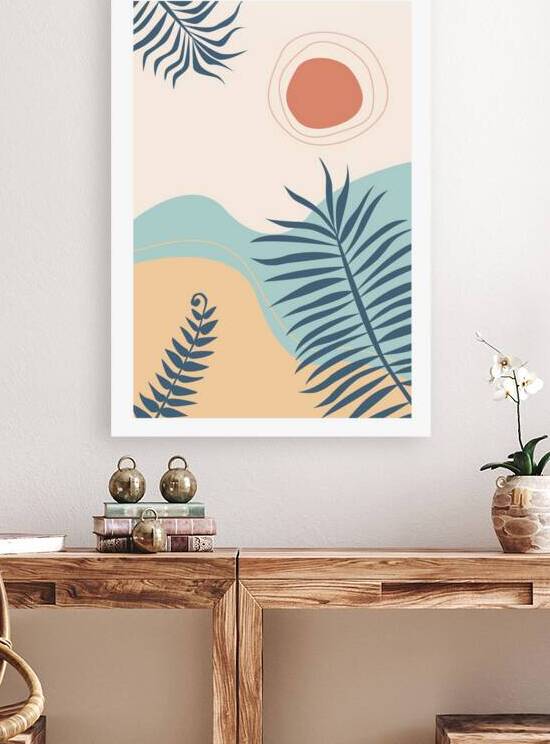 Abstract colorful landscape. a by Towseef Dar