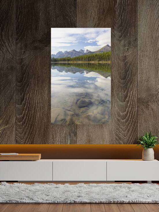 Where the Mountains Reflect by Kim Hexter Photography