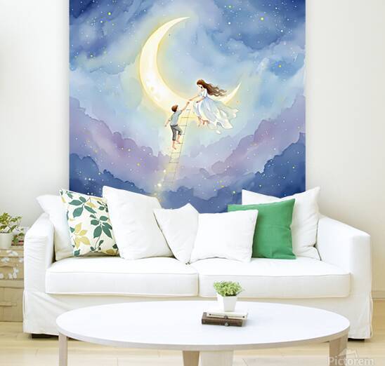 “Ladder to the Moonlight” by Jassica World