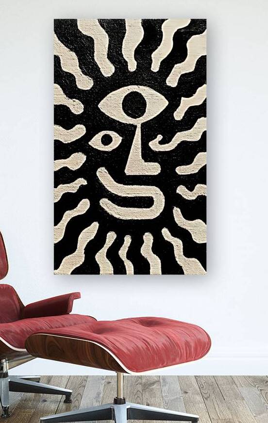 Third Eye Aura – Surreal Face Print by Savage Art Prints