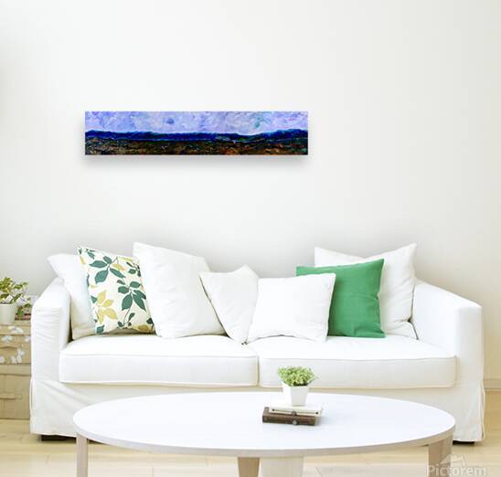 “Legacy” – Abstract Landscape by Choctaw artist Connie D. Phillips. by Connie D Phillips