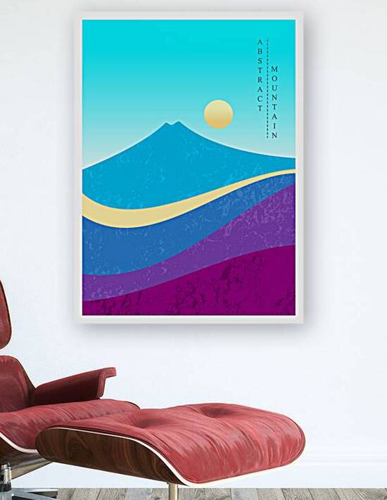 Abstract mountain landscape by Towseef Dar