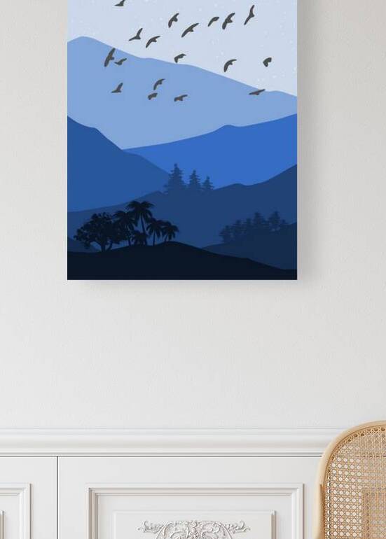 Mountain Landscape. b by Towseef Dar