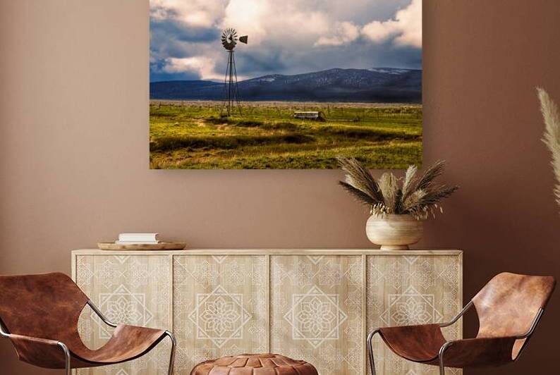 Spring Windmill - Madeline - Lassen County California by Mike Lee