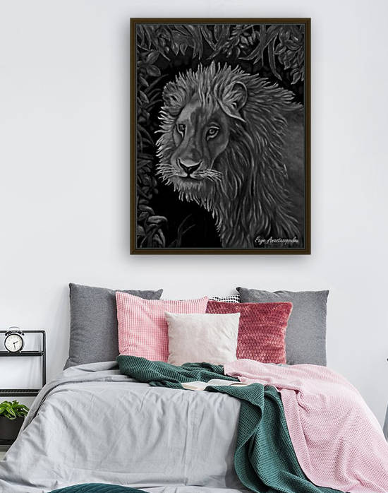 Lion Sketch by Faye Anastasopoulou