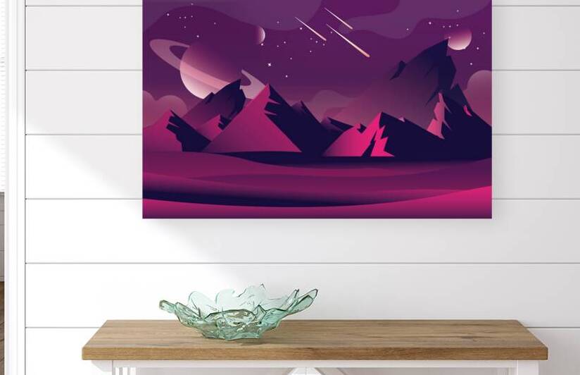 Outer Space Landscape by Towseef Dar