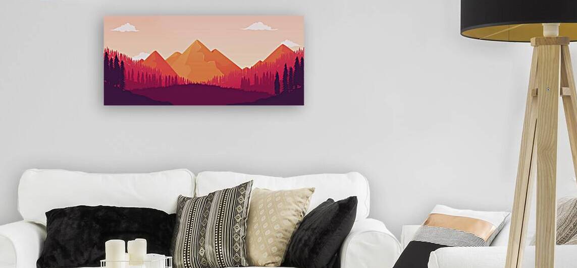 Beautiful Landscape Pine Forest by Towseef Dar