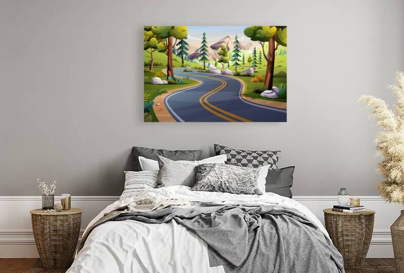 Mountain road landscape by Towseef Dar