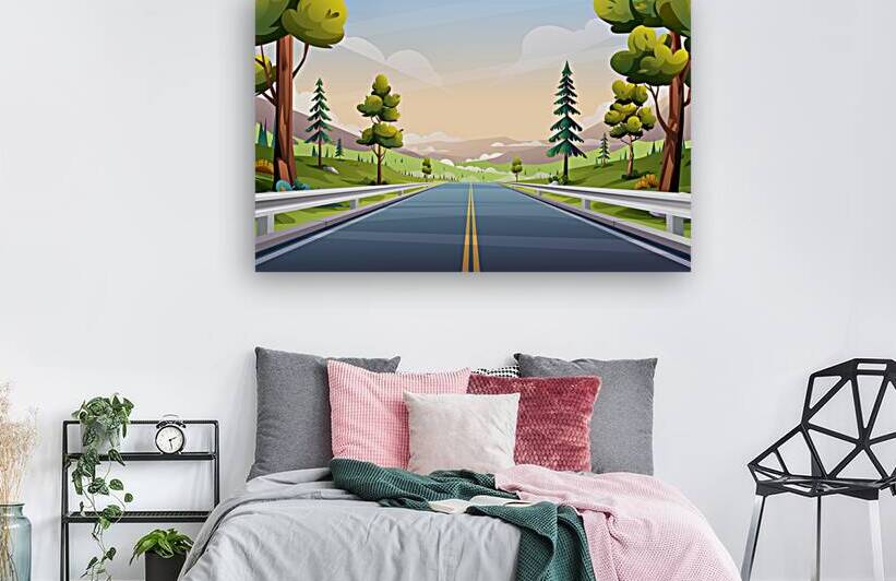 Beautiful highway landscape by Towseef Dar