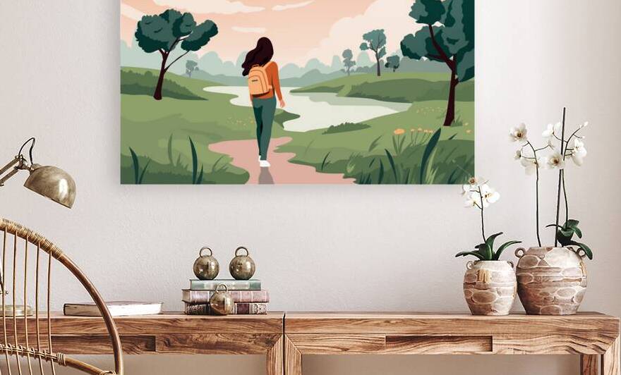 People enjoying landscape. a by Towseef Dar