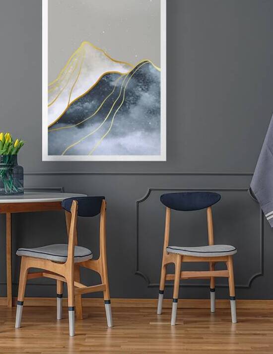 Beautiful golden line art. a by Towseef Dar