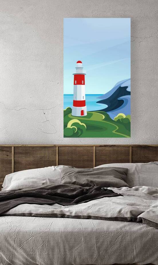 Seascapes with lighthouse. c by Towseef Dar