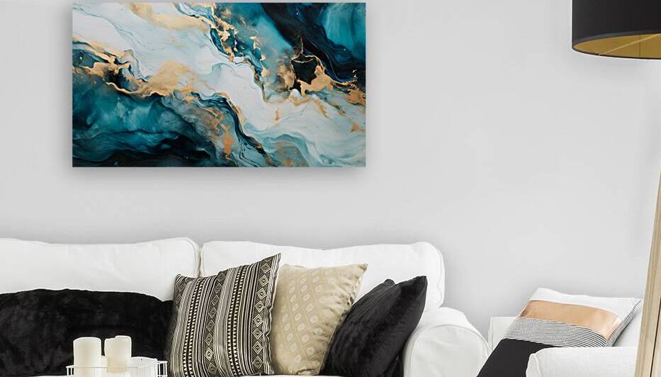 Multicolored marble style by Towseef Dar