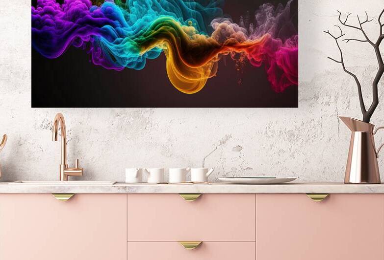 Bubbles of multicolored neon by Towseef Dar